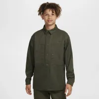 Nike Sportswear Metro Ground Big детские Top цвет зеленый