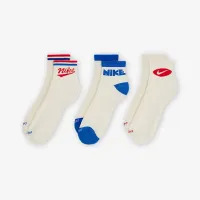 Nike Everyday Plus Ankle носки (3 пары) многоцветный
