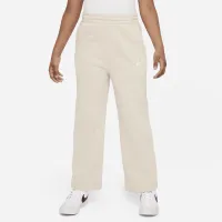 Nike Sportswear Club Fleece Big дитячі (Girls') Wide-Leg Pants колір коричневий