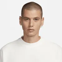 Nike Sportswear Tech Fleece Reimagined мужские оверсайз Short-Sleeve свитшот цвет белый