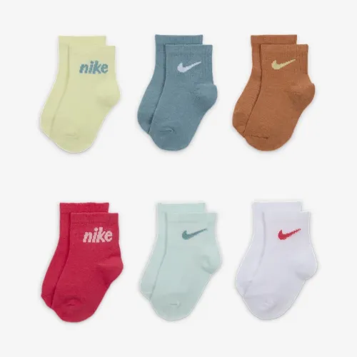 Nike Everyone From Day One Baby шкарпетки Box комплект (6-пар) колір зелений