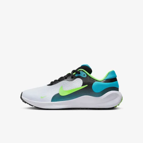 Nike Revolution 7 Big детские Running Кроссовки цвет черный