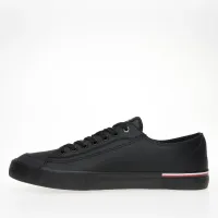 Кроссовки Tommy Hilfiger Corporate Vulc Leather FM0FM04953-BDS - Черные