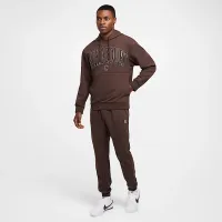 NikeCourt Heritage чоловічі Dri-FIT Fleece Tennis Толстовка з капюшоном колір коричневий