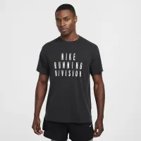 Nike Rise 365 Running Division чоловічі Dri-FIT Short-Sleeve Running Top колір чорний