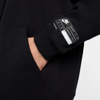 Nike Air мужские Full-Zip Fleece Толстовка с капюшоном цвет черный