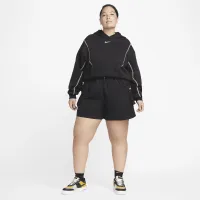 Nike Sportswear женская Woven High-Rise шорты (большие размеры) цвет черный