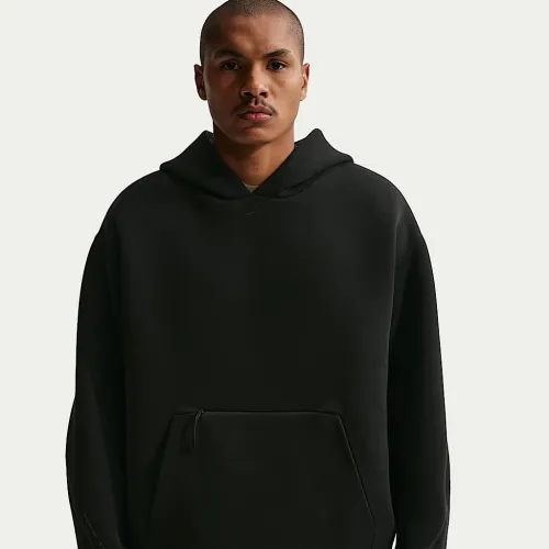Nike Tech чоловічі Fleece Pullover Толстовка з капюшоном колір чорний