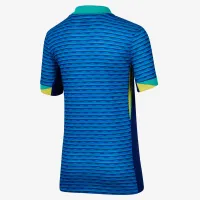 Vini Jr. Brazil National Team 2024 Stadium Away Big дитячі Nike Dri-FIT Soccer Jersey блакитний