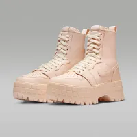 Nike Air Jordan 1 Brooklyn женская Boots цвет коричневый