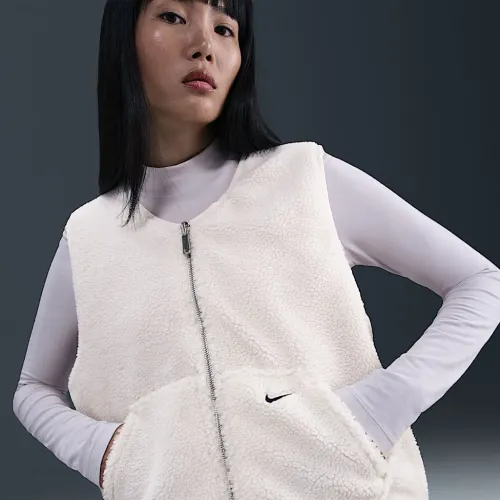 Nike Sportswear жіноча High-Pile Fleece Vest Pink