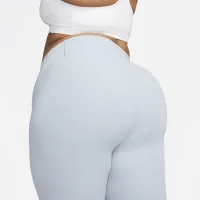 Nike Zenvy женская Gentle-Support С высокой Талией 7/8 Leggings (Plus Size) синий
