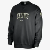 Boston Celtics Standard Issue чоловічі Nike Dri-FIT NBA Crew-Neck світшот колір чорний