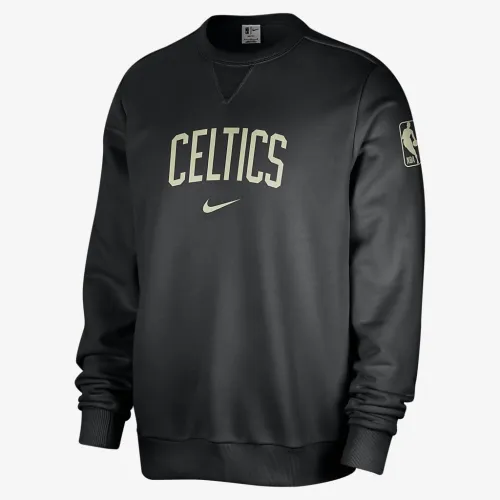 Boston Celtics Standard Issue чоловічі Nike Dri-FIT NBA Crew-Neck світшот колір чорний