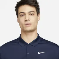 Nike Dri-FIT Victory чоловічі Long-Sleeve для гольфу Polo блакитний