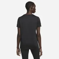 Nike Dri-FIT жіноча футболка колір чорний