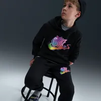 Nike Sportswear Club Fleece Big дитячі Joggers колір чорний