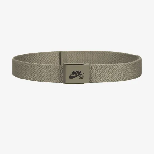 Nike SB Solid Single Web Belt колір коричневий