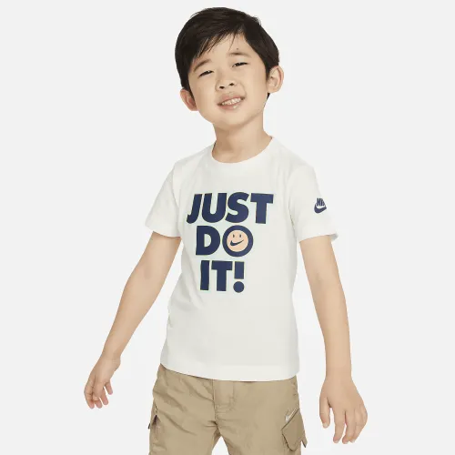 Nike Smiley Toddler Graphic T-Shirt колір білий