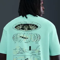 Nike ACG мужские футболка цвет зеленый