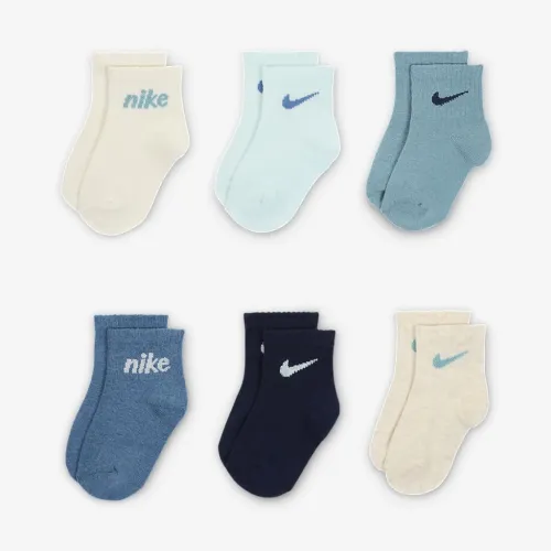 Nike Everyone From Day One Baby шкарпетки Box комплект (6-пар) блакитний