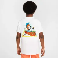 Nike Sportswear Big детские футболка цвет белый
