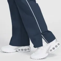 Nike Sportswear Collection женская Mid-Rise Repel Asymmetrical-Waist Trousers синий