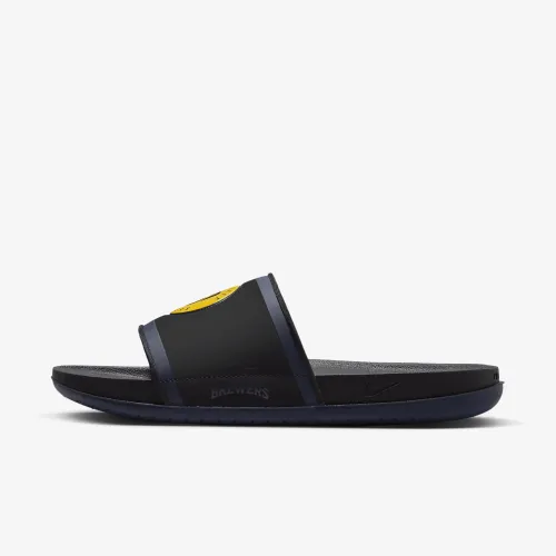 Nike Offcourt (MLB Milwaukee Brewers) Slide цвет черный