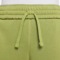 Nike Sportswear Club Fleece Big дитячі Loose Pants колір зелений