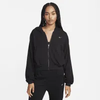 Nike Sportswear Chill Terry женская Loose Full-Zip French Terry Толстовка с капюшоном цвет черный
