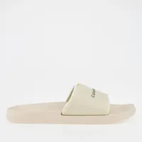 Шлёпанцы Calvin Klein Slide Monogram TPU YM0YM00361-0K9 - Бежевый