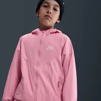 Nike Sportswear Windrunner Big дитячі Hooded Repel Куртка Pink