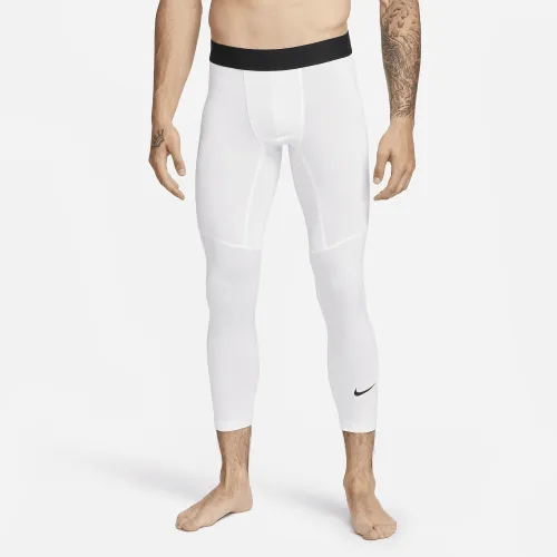 Nike Pro чоловічі Dri-FIT 3/4-Length Fitness Tights колір білий