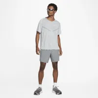 Nike TechKnit чоловічі Dri-FIT ADV Short-Sleeve Running Top колір сірий