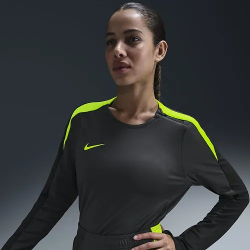 Nike Strike жіноча Dri-FIT Crew-Neck Soccer Top колір сірий