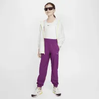 Nike Dri-FIT One Big дитячі (Girls') Woven тренувальні Pants колір фіолетовий