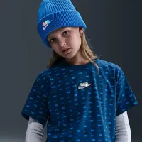 Nike x LEGO® Collection Girls' Cropped футболка блакитний