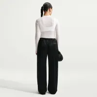 Nike Sportswear жіноча Tight Long-Sleeve Sheer Top колір білий