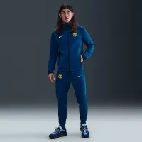 FC Barcelona Tech Windrunner Fourth мужские Nike Soccer Fleece Full-Zip Куртка синий