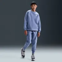 Nike Sportswear Club Fleece Big детские оверсайз свитшот синий
