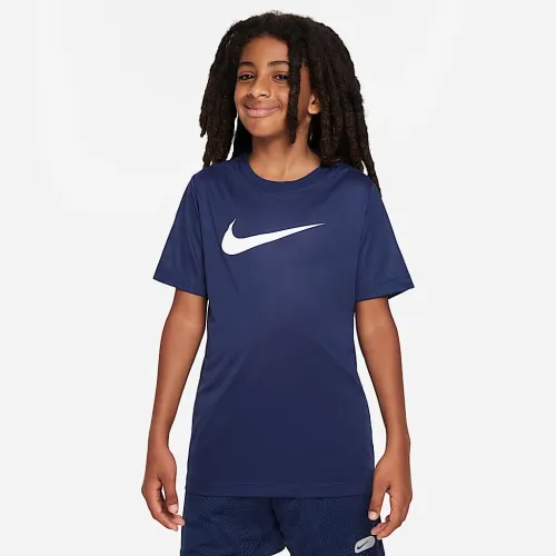 Nike Dri-FIT Legend Big детские футболка синий