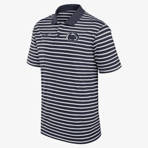 Penn State Nittany Lions Primetime Victory Striped чоловічі Nike Dri-FIT College Polo блакитний