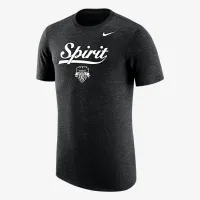 Washington Spirit мужские Nike Soccer футболка цвет черный
