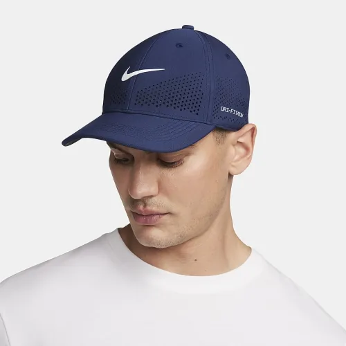 Nike Dri-FIT ADV Club Structuцвет красный Swoosh Cap синий