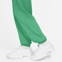 Nike Sportswear Club Fleece жіноча Mid-Rise оверсайз Sweatpants колір зелений