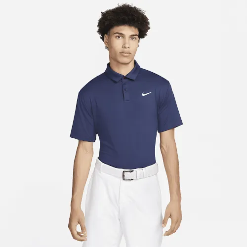 Nike Dri-FIT Tour чоловічі Solid для гольфу Polo блакитний