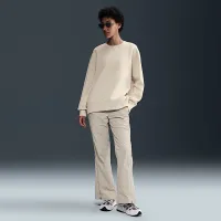 Nike Sportswear Phoenix Fleece женская оверсайз Crew-Neck свитшот цвет коричневый