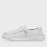 Кроссовки Hey Dude Wendy Slub Canvas 40063-100 - Белые