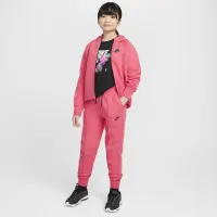 Nike Sportswear Tech Fleece Big дитячі (Girls') Joggers Pink