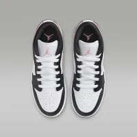 Nike Air Jordan 1 Low Big детские Кроссовки цвет белый